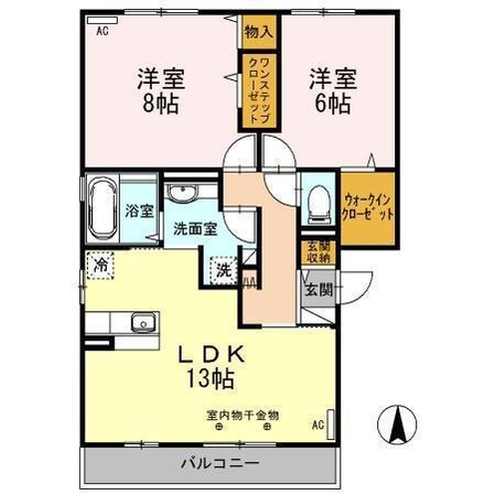 メイユールMS　IIIの物件間取画像